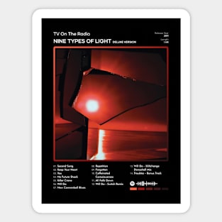 TV On The Radio - Nine Types of Light Tracklist Album Magnet